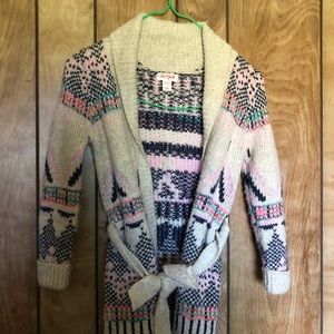 Cardigan sweater